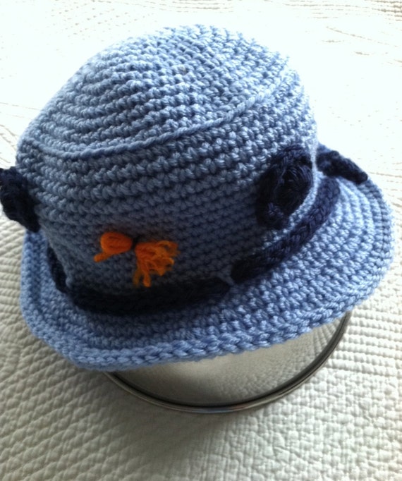 Crochet Baby Hat, Child Hat, Child Fishing Hat, Baby Fishing Hat
