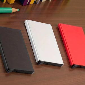 Automatic Pop-Up Wallet | Slim RFID-Blocking Card Holder | Minimalist Travel Wallet for Men & Women