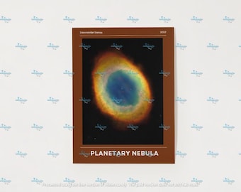 Planetarischer Nebel Druck, Hubble Weltraumteleskop Poster, Nebel Wandkunst, Astronomie Dekor, Wissenschaft Geschenkidee, Galaxy Druck Digital Download