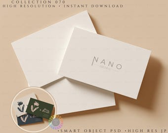 5×3.5 Card Mockup PSD | Stacked Postcard Mockup | RSVP & Insert Card Mockup | Editable Background | Three Cards Mockup For Designers | JPG