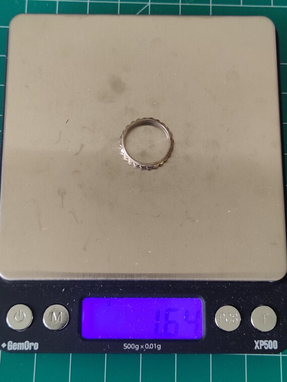 Vintage Sterling Silver Pyramids Stackable Ring S… - image 11