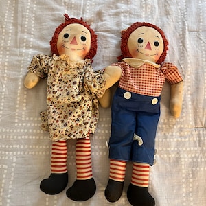 Vintage Raggedy Ann & Andy Set