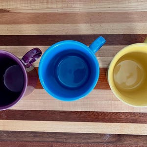 Classic Fiestaware Mugs — assorted colors