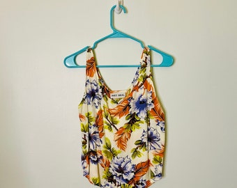 90s Wet Seal Crop Top in Floral