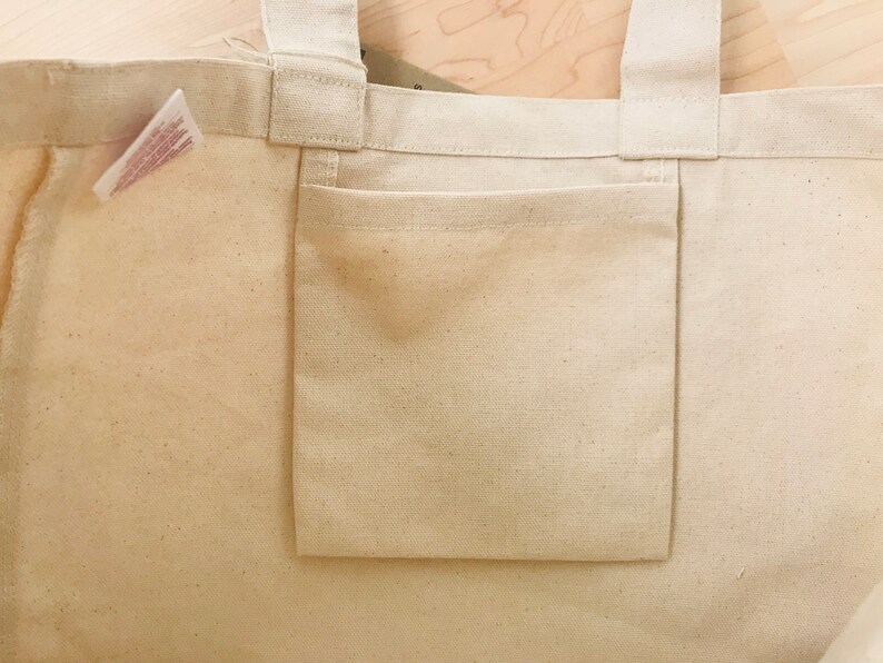 Bees tote bag Save the bees canvas tote gold bee hive tote with pocket handprinted tote reusable bag book bag farmers market bag