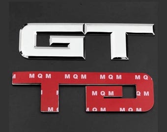 2015-2023 Mustang GT Chrome Metal Emblem