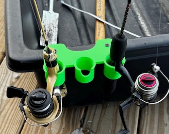 Ice Fishing Sled Rod Holder