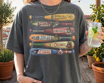 Funny Banana Baseball Shirt, Coconuts Mascot Tee, Sports Team Graphic Tshirt, Baseball Mom Fan Apparel, Indianapolis Clowns Tailgaters Gift