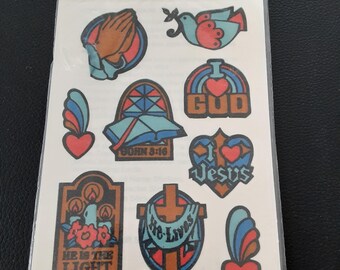 vintage 80's Mark 1 scratch & sniff Skin-Tattoos pkg