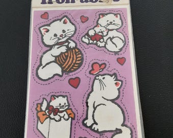 vintage 80's Mark 1 scratch & sniff Iron-ables pkg