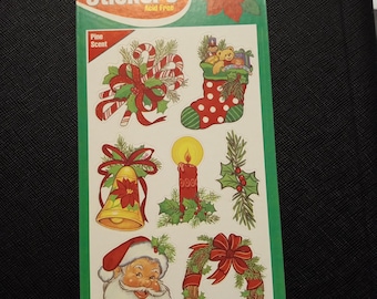 Stickervel Mello Smello xmas dennengeur stickervel