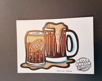 Mello Smello Classics rootbeer scratch and sniff sticker module