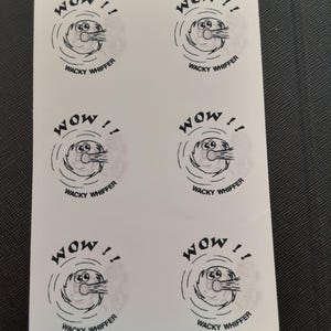 ワッキー・ウィッファー風？スクラッチ＆スニフステッカーシート