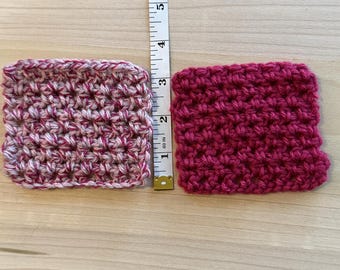 Ręcznie robione na szydełku podstawki – zestaw 4 szt. | Podstawki pod kubki w stylu boho | Wielorazowe podstawki pod kawę i herbatę | Prezent na parapetówkę