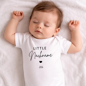 Personalized Baby Announcement Bodysuit, Pregnancy Reveal Gift, Custom Name 2026