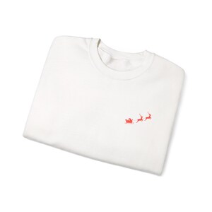 Ho Ho Ho Sweatshirt | Christmas holiday l Weihnachtsshirt l Weihnachtspulli l Weihnachtsgeschenk Frauen I Shirt Weihnachten image 4
