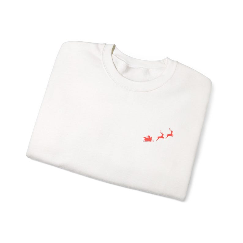 Ho Ho Ho Sweatshirt | Christmas holiday l Weihnachtsshirt l Weihnachtspulli l Weihnachtsgeschenk Frauen I Shirt Weihnachten image 4