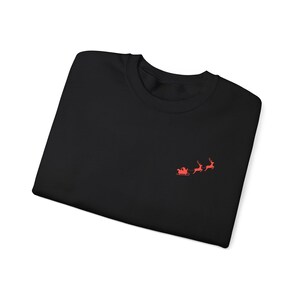 Ho Ho Ho Sweatshirt | Christmas holiday l Weihnachtsshirt l Weihnachtspulli l Weihnachtsgeschenk Frauen I Shirt Weihnachten image 3