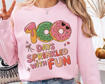 Days Sprinkled With Fun Teacher Shirt, Cute Sprinkled Donuts Classroom Tee, Funny Teacher Donut Graphic Shirt, School Teacher Sprinkles Top