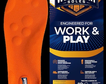 4D comfort engineered insoles with cutting-edge technology with enhanced Cushioning & Shock Absorption