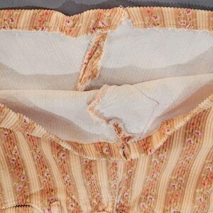 BDG Urban Outfitters Corduroy Floral Mini Skirt High Rise Peach Women Size L Y2K image 5