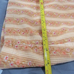 BDG Urban Outfitters Corduroy Floral Mini Skirt High Rise Peach Women Size L Y2K image 9