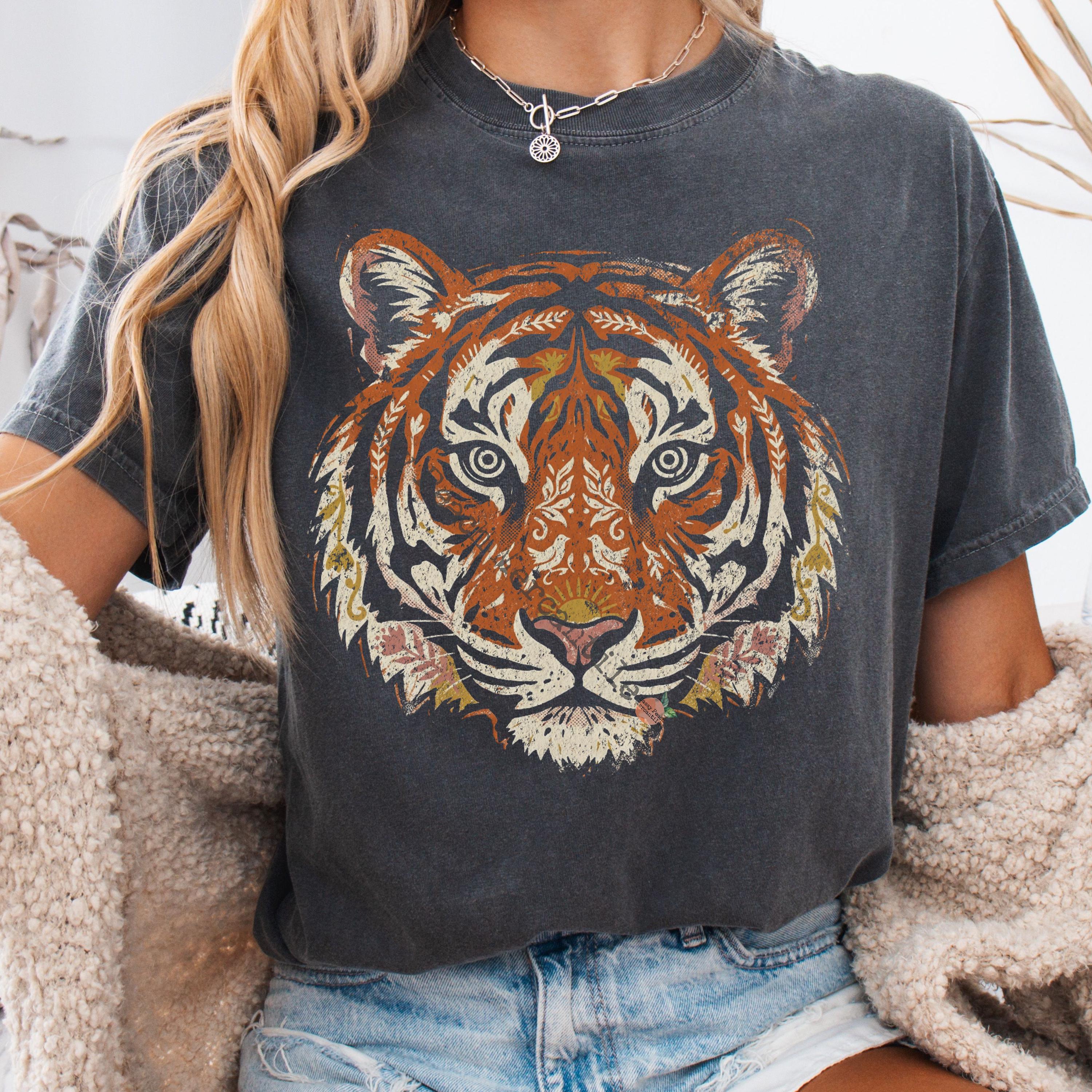 Vintage Tiger Shirt - Etsy