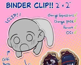 Custom Acrylic Standee Commissions - Personalized Chibi OCs