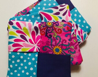 Handmade Fabric Coaster Set