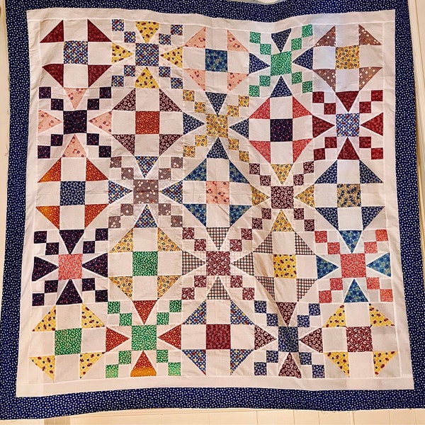 Beautiful Queen Size Quilt Top