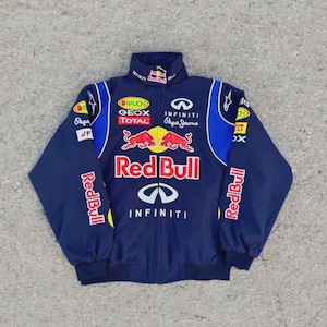 Red bull racing jacket - Etsy 日本