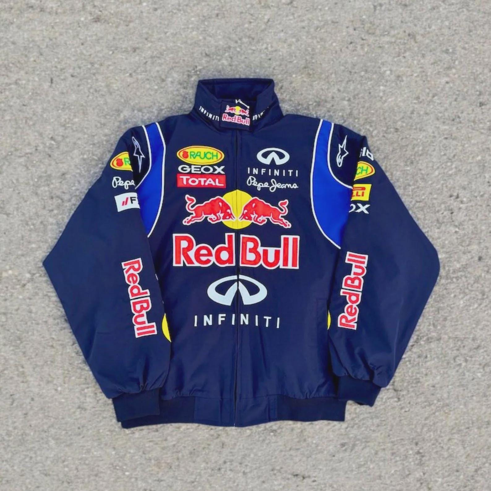 希少 レッドブル インフィニティ レーシング ジャケット 刺繍ロゴ 並行輸入品] Pepe Jeans ペペ・ジーンズ Infiniti Red Bull Racing