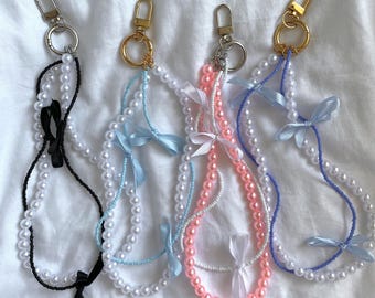 Llavero de cuentas de colores, llavero, accesorio hecho a mano