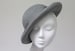 Minnelli Bowler - Grey Velour Felt Hat  