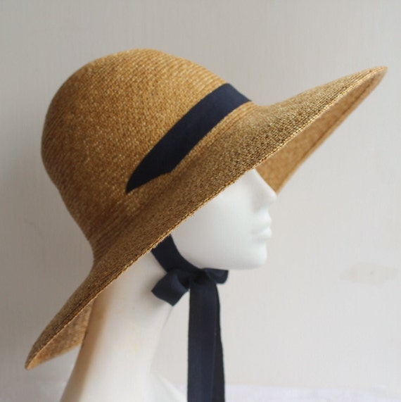 WINONA Straw Cloche Hat Wide Brim Sun Hat for Women - Etsy