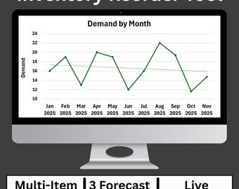 Lagerbestandsvorhersage für SKUs und Verkaufstrends