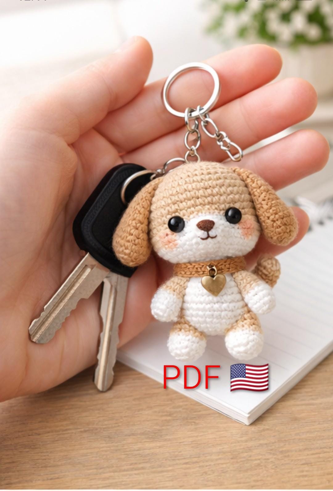 2 Pcs Pendentif Porte Clé Clés Maison Accessoires