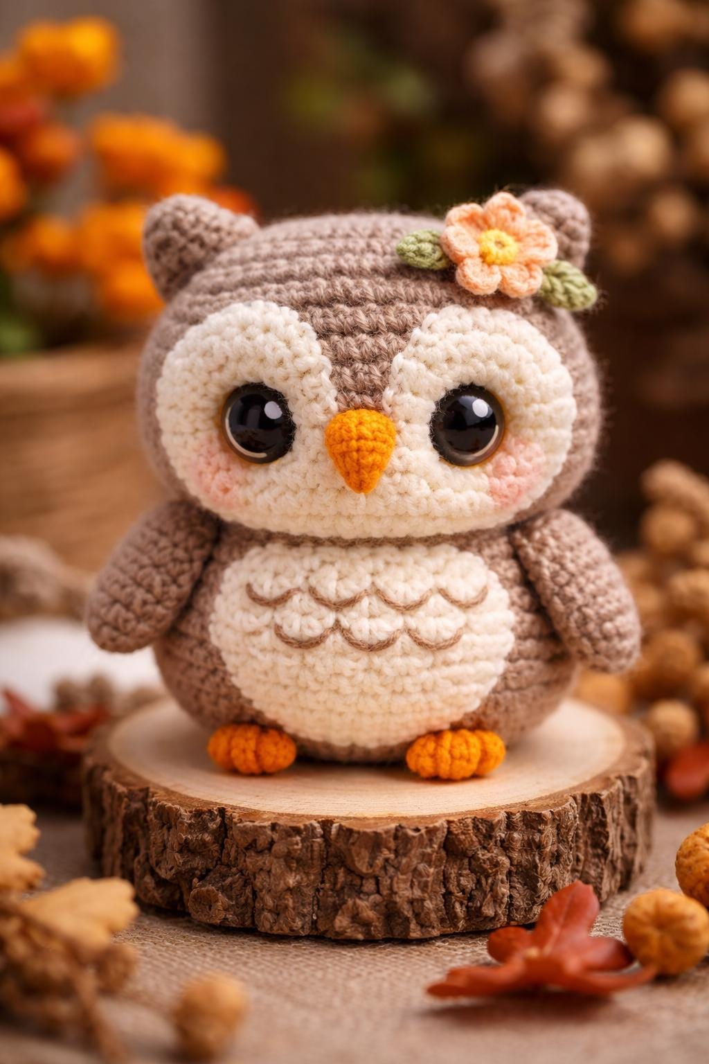 Amigurumi Owl Crochet Pattern | Beginner Friendly PDF