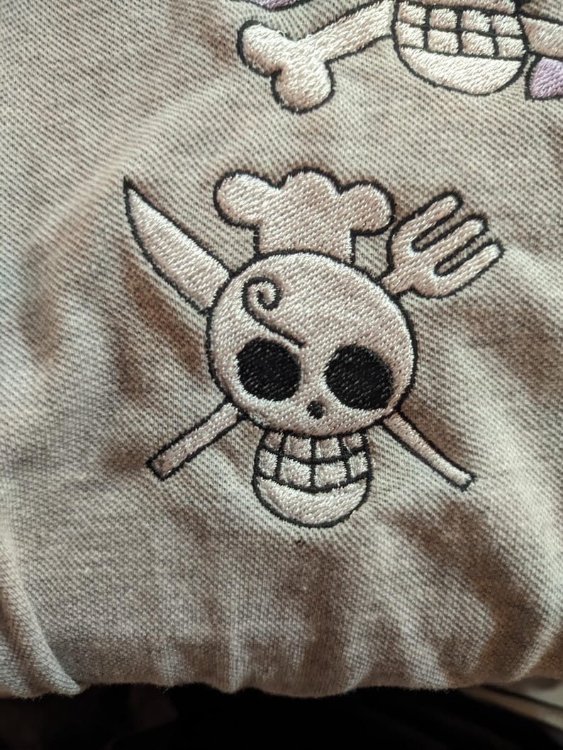 One piece Embroidery Bundle – Jolly Roger Designs – DST, JEF, EMB – Anime Machine Embroidery Files – One piece embroidery image 15