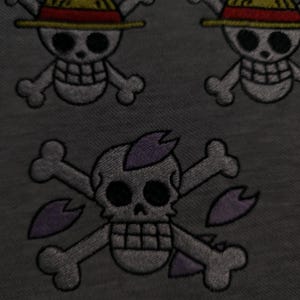 One piece Embroidery Bundle – Jolly Roger Designs – DST, JEF, EMB – Anime Machine Embroidery Files – One piece embroidery image 12