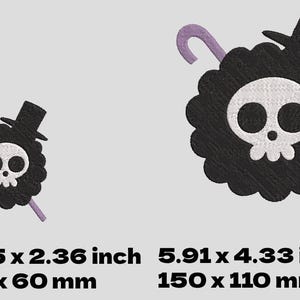 One piece Embroidery Bundle – Jolly Roger Designs – DST, JEF, EMB – Anime Machine Embroidery Files – One piece embroidery image 10