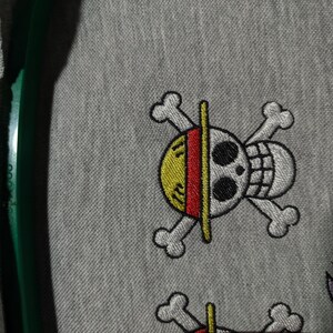 One piece Embroidery Bundle – Jolly Roger Designs – DST, JEF, EMB – Anime Machine Embroidery Files – One piece embroidery image 13