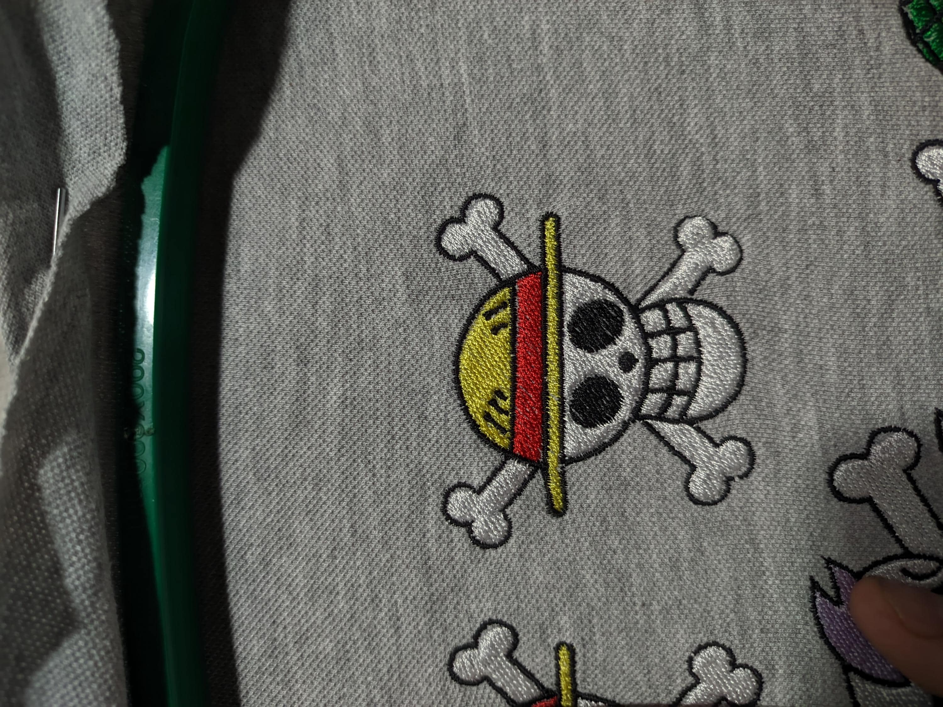 One Piece Straw Hat Pirate Embroidery Bundle – Jolly Roger Designs