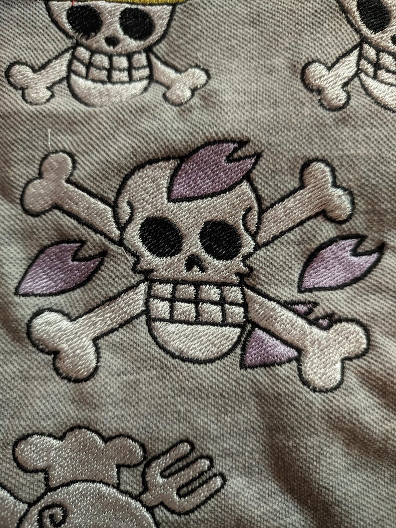 One piece Embroidery Bundle – Jolly Roger Designs – DST, JEF, EMB – Anime Machine Embroidery Files – One piece embroidery image 17