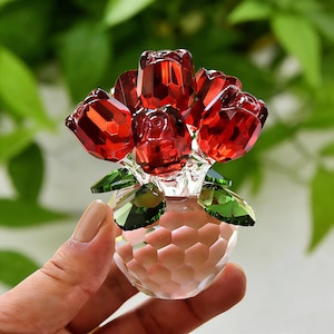 Eternal Crystal Rose Gift, Never-Fading Flower Decor, Perfect for Mother’s Day & Valentine’s Day, Romantic Keepsake Gift