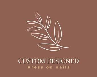 Custom Designed Press On Nails