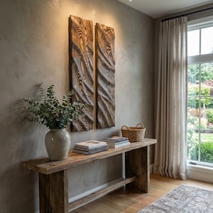 Organic Wave Relief Wall Panels