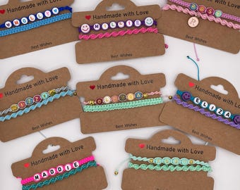 Custom Name Bracelets