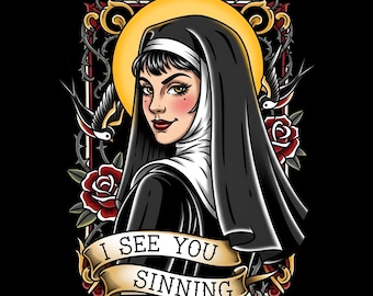 Funny Religious Humor Tee | Cheeky Adult Humor Shirt | Religious Humor
