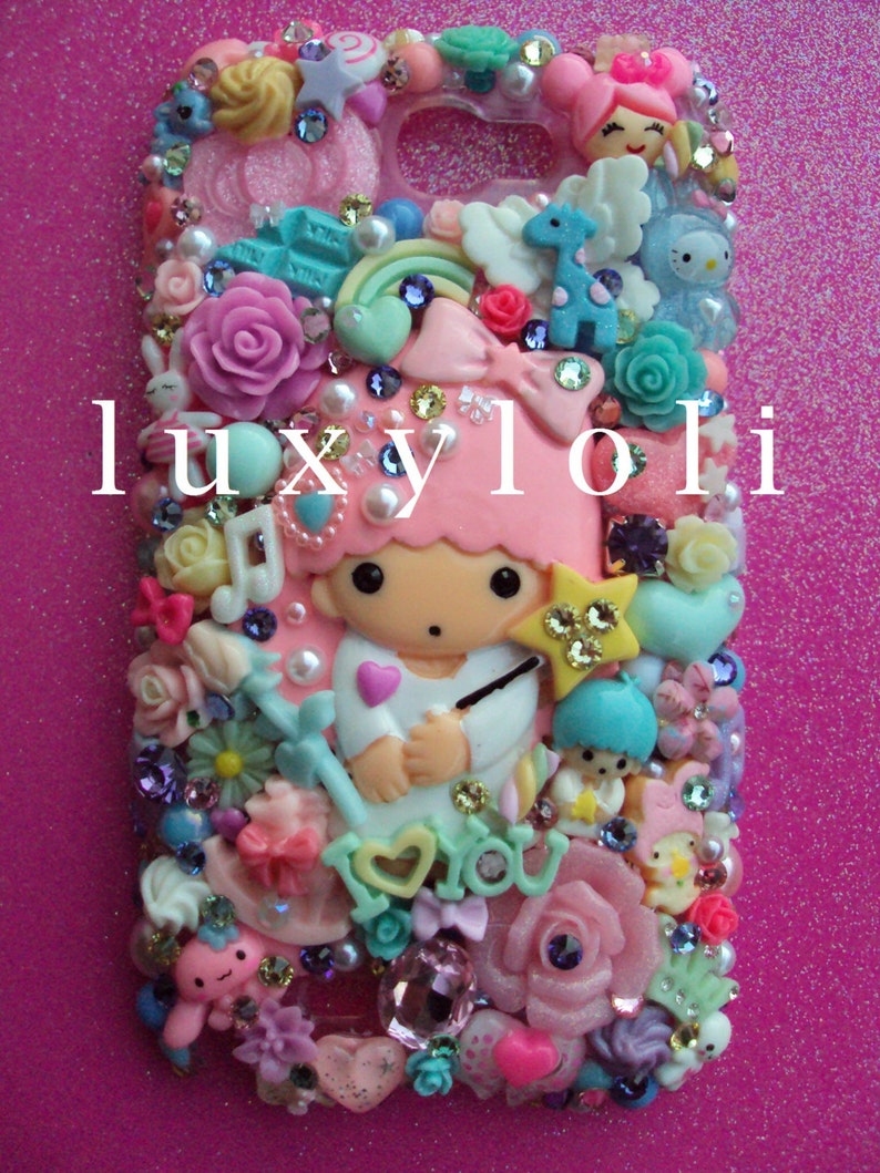 Custom Kawaii Pastels Decoden Phone Case Etsy